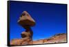 Red Sandstone Rock Formation-Paul Souders-Framed Stretched Canvas