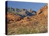 Red Sandstone Rocks, in the Valley of Fire State Park, Nevada, USA-Tomlinson Ruth-Stretched Canvas