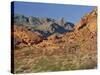 Red Sandstone Rocks, in the Valley of Fire State Park, Nevada, USA-Tomlinson Ruth-Stretched Canvas