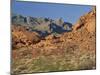 Red Sandstone Rocks, in the Valley of Fire State Park, Nevada, USA-Tomlinson Ruth-Mounted Photographic Print