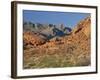 Red Sandstone Rocks, in the Valley of Fire State Park, Nevada, USA-Tomlinson Ruth-Framed Photographic Print