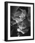 Red Sandstone Walls of Lower Antelope Canyon, Page, Arizona, USA-Adam Jones-Framed Photographic Print