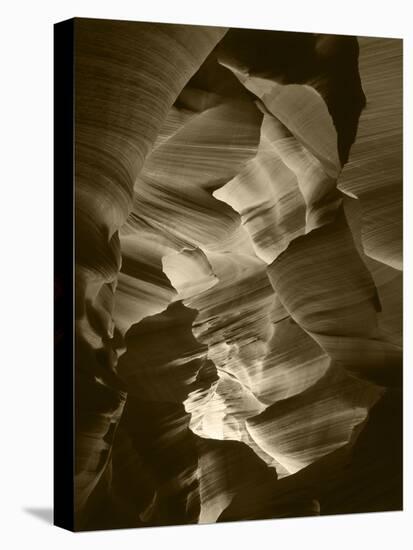 Red Sandstone Walls of Lower Antelope Canyon, Page, Arizona, USA-Adam Jones-Stretched Canvas