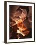 Red Sandstone Walls of Lower Antelope Canyon, Page, Arizona, USA-Adam Jones-Framed Photographic Print