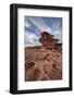 Red Sandstone with Three-Dimensional Erosion Forms, Gold Butte, Nevada, Usa-James Hager-Framed Photographic Print