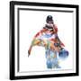 Red Sarong-Hazel Soan-Framed Giclee Print