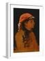 Red Scarf-Francesco Gioli-Framed Giclee Print