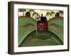 Red School House Barn Cheryl Bartley-Cheryl Bartley-Framed Giclee Print