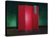 Red Screen, 1990-Lincoln Seligman-Stretched Canvas