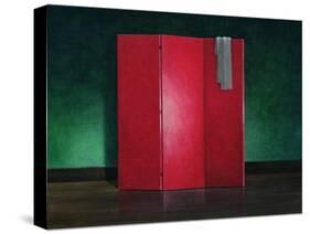 Red Screen, 1990-Lincoln Seligman-Stretched Canvas
