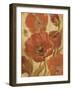 Red Scripted Beauty II-Elizabeth Medley-Framed Art Print