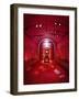 Red Sculpture-Sebastien Lory-Framed Premium Photographic Print