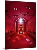 Red Sculpture-Sebastien Lory-Mounted Photographic Print