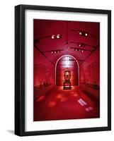Red Sculpture-Sebastien Lory-Framed Photographic Print