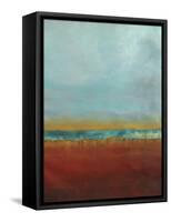 Red Seas 2-null-Framed Stretched Canvas