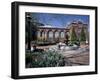 Red Seneca Sandstone of Smithsonian Institute Building, Washington DC, USA-Michele Molinari-Framed Photographic Print