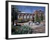 Red Seneca Sandstone of Smithsonian Institute Building, Washington DC, USA-Michele Molinari-Framed Photographic Print