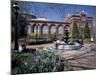 Red Seneca Sandstone of Smithsonian Institute Building, Washington DC, USA-Michele Molinari-Mounted Photographic Print