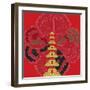 Red Shade Zuca Fantasy-Belen Mena-Framed Giclee Print