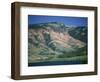 Red Shale Exposed on Hillside, Gros Ventre Valley, Wyoming, United States of America, North America-Waltham Tony-Framed Photographic Print