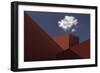 Red Shapes-Hugo Borges-Framed Photographic Print