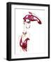 Red shoe hat: from a series inspired by Elsa Schiaparelli's shoe-shaped hat-Neale Osborne-Framed Giclee Print