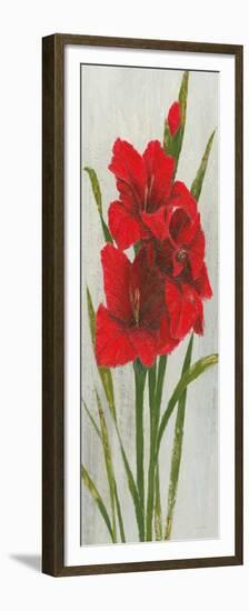 Red Simplicity I-James Wiens-Framed Premium Giclee Print