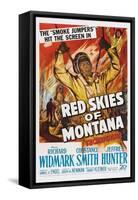 Red Skies of Montana, 1952-null-Framed Stretched Canvas