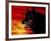 Red Skies-Joh Naito-Framed Giclee Print