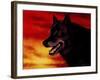 Red Skies-Joh Naito-Framed Giclee Print