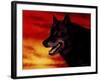 Red Skies-Joh Naito-Framed Giclee Print