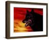 Red Skies-Joh Naito-Framed Premium Giclee Print