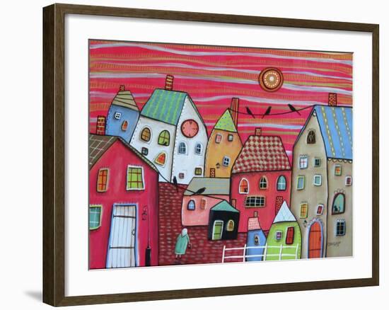 Red Sky 1-Karla Gerard-Framed Giclee Print