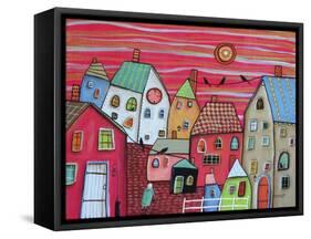 Red Sky 1-Karla Gerard-Framed Stretched Canvas