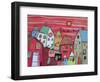 Red Sky 1-Karla Gerard-Framed Giclee Print