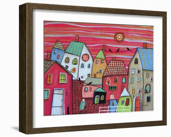 Red Sky 1-Karla Gerard-Framed Giclee Print