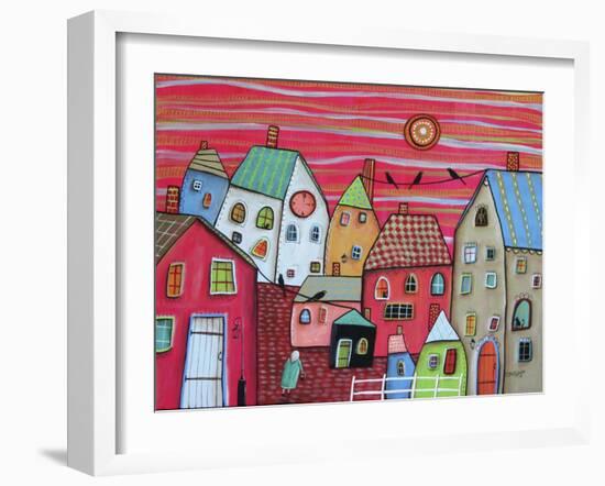 Red Sky 1-Karla Gerard-Framed Giclee Print