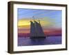 Red Sky at Night-John Morrow-Framed Giclee Print