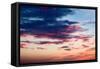 Red Sky-Mark Sunderland-Framed Stretched Canvas