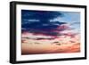 Red Sky-Mark Sunderland-Framed Photographic Print