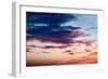 Red Sky-Mark Sunderland-Framed Photographic Print