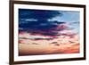 Red Sky-Mark Sunderland-Framed Photographic Print