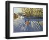 Red Sledge, Monyash, Derbyshire-Andrew Macara-Framed Giclee Print