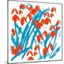 Red Snowdrops-Jenny Frean-Mounted Giclee Print