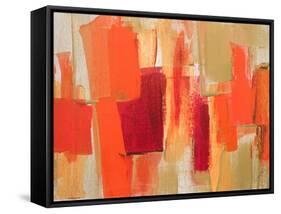 Red Sonata I-Lanie Loreth-Framed Stretched Canvas