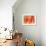 Red Sonata II-Lanie Loreth-Framed Art Print displayed on a wall