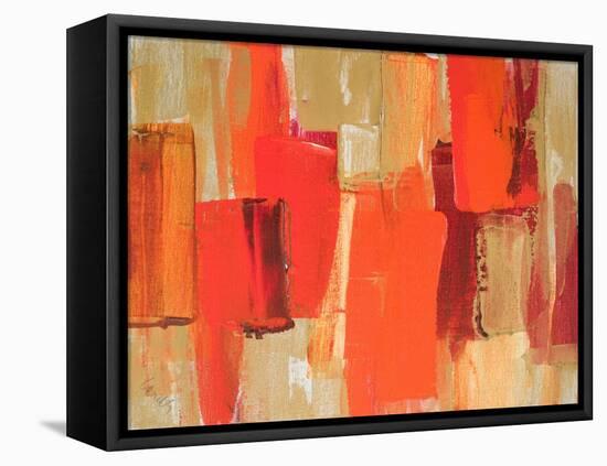 Red Sonata II-Lanie Loreth-Framed Stretched Canvas