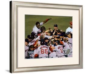 Red Sox Celebration - 2004 World Series victory over St. Louis ?Photofile-null-Framed Photographic Print
