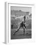 Red Sox Dave Ferriss Pitching to Yankee Player at Yankee Stadium During Game-Sam Shere-Framed Premium Photographic Print