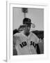 Red Sox Player Ted Williams Suited Up for Playing Baseball-Ralph Morse-Framed Premium Photographic Print